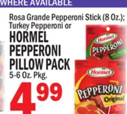 C Town HORMEL PEPPERONI PILLOW offer