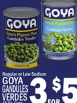 C Town GOYA GANDULES VERDES offer