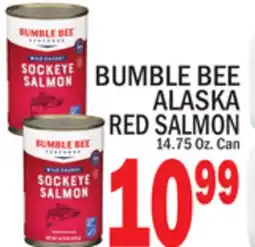 C Town BUMBLE BEE ALASKA RED SALMON offer