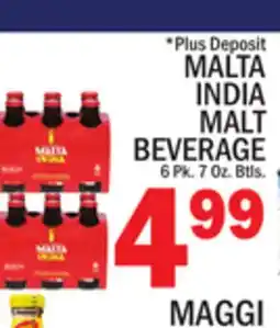 C Town MALTA INDIA MALT BEVERAGE offer