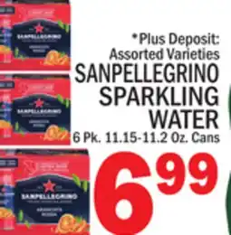 C Town SANPELLEGRINO SPARKLING WATER offer