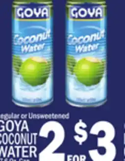 C Town GOYA COCONUT WATER offer