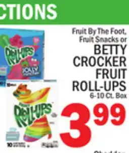 C Town BETTY CROCKER FRUIT ROLL-UPS offer