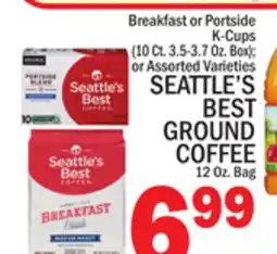 C Town SEATTLE'S BEST GROUND COFFEE offer