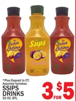 C Town SSIPS DRINKS offer