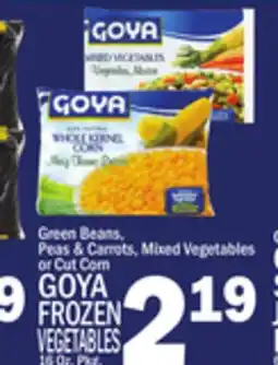 C Town GOYA FROZEN VEGETABLES offer
