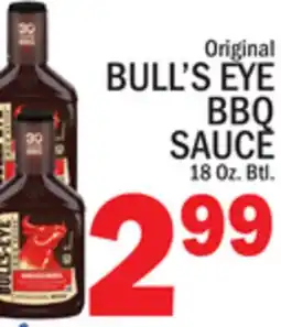 C Town BULL'S EYE BBQ SAUCE offer
