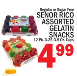 C Town SENOR RICO ASSORTED GELATIN SNACKS offer