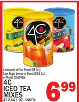 C Town 4C ICED TEA MIXES 47.2-66.1 OZ. CNSTR offer