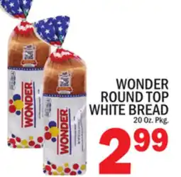 C Town WONDER ROUND TOP WHITE BREAD offer