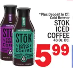 C Town STOK ICED COFFEE offer