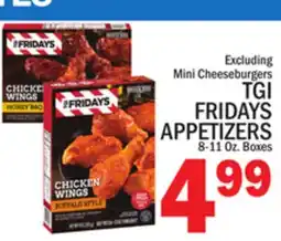 C Town TGI FRIDAYS APPETIZERS offer