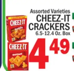 C Town CHEEZ-IT CRACKERS offer