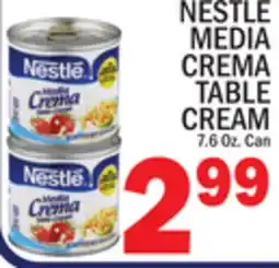 C Town NESTLE MEDIA CREMA TABLE CREAM offer