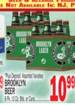 C Town BROOKLYN BEER offer