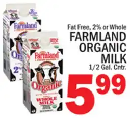 C Town FARMLAND ORGANIC MILK offer