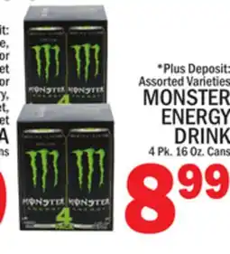 C Town MONSTER ENERGY DRINK offer