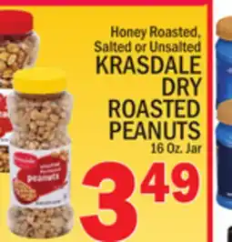 C Town KRASDALE DRY ROASTED PEANUTS offer