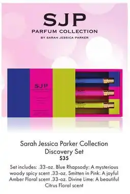 Boscov's Sarah Jessica Parker Collection Discovery Set offer