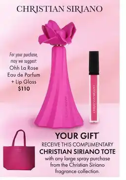 Boscov's CHRISTIAN SIRIANO TOTE offer