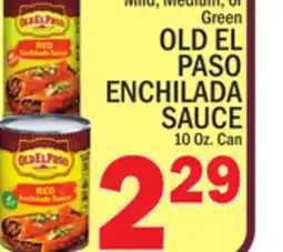 C Town OLD EL PASO ENCHILADA SAUCE offer