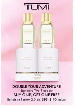 Boscov's Signature Two-Piece set offer