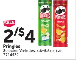 Stop&Shop Pringles offer