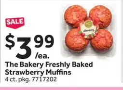 Stop&Shop The Bakery Freshly Baked Strawberry Mu ns offer
