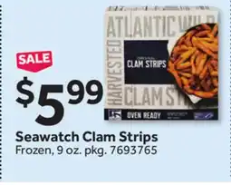Stop&Shop Seawatch Clam Strips offer
