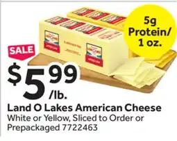 Stop&Shop Land O Lakes American Cheese offer