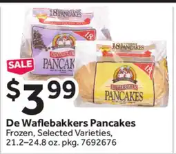 Stop&Shop De Wa ebakkers Pancakes offer