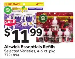 Stop&Shop Airwick Essentials Re lls offer