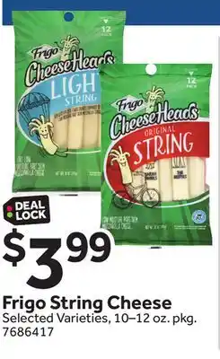 Stop&Shop Frigo String Cheese offer