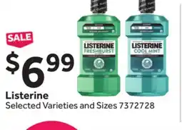 Stop&Shop Listerine offer