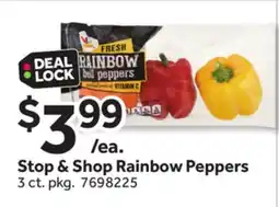Stop&Shop Stop & Shop Rainbow Peppers offer