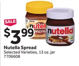 Stop&Shop Nutella Spread offer