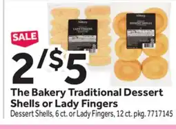 Stop&Shop The Bakery Traditional Dessert Shells or Lady Fingers offer