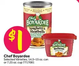 Stop&Shop Chef Boyardee offer