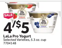 Stop&Shop LaLa Pro Yogurt offer