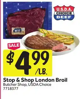 Stop&Shop Stop & Shop London Broil offer