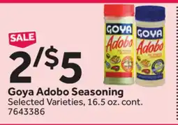 Stop&Shop Goya Adobo Seasoning offer