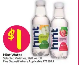 Stop&Shop Hint Water offer