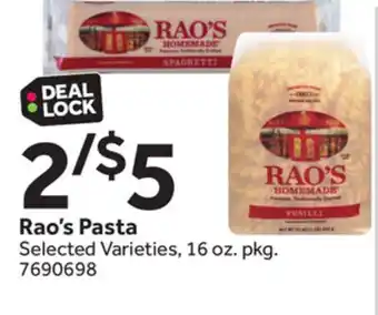 Stop&Shop Rao's Pasta offer
