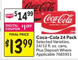 Stop&Shop Coca-Cola offer