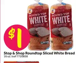 Stop&Shop Stop & Shop Roundtop Sliced White Bread offer