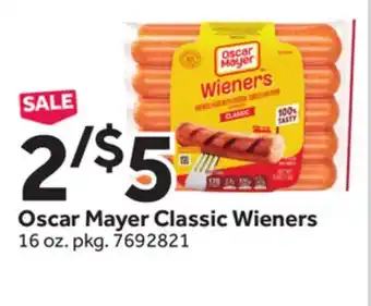 Stop&Shop Oscar Mayer Classic Wieners offer