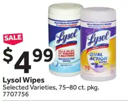 Stop&Shop Lysol Wipes offer
