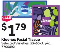 Stop&Shop Kleenex Facial Tissue offer