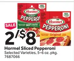 Stop&Shop Hormel Sliced Pepperoni offer