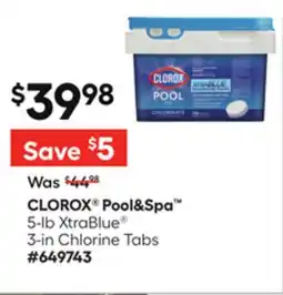 Lowe's Pool&Spa offer